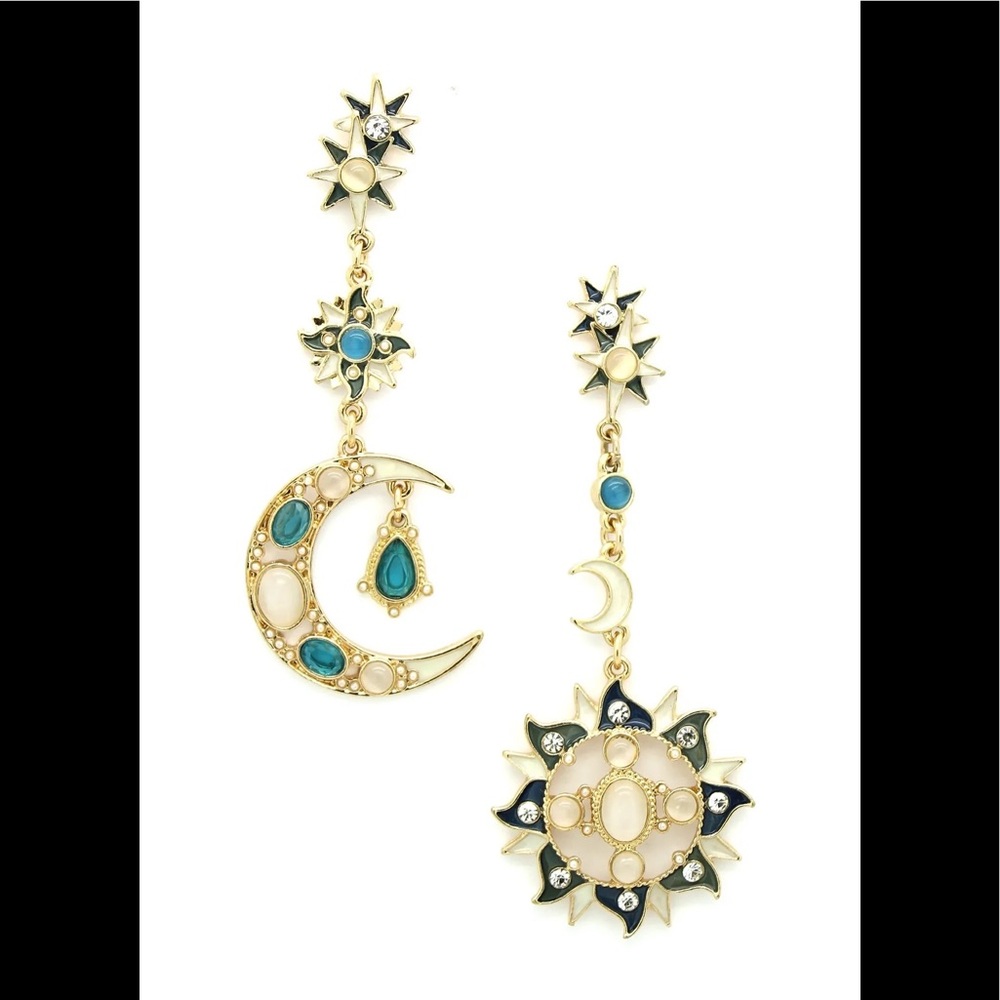 Eye Candy Sun & Moon Earrings